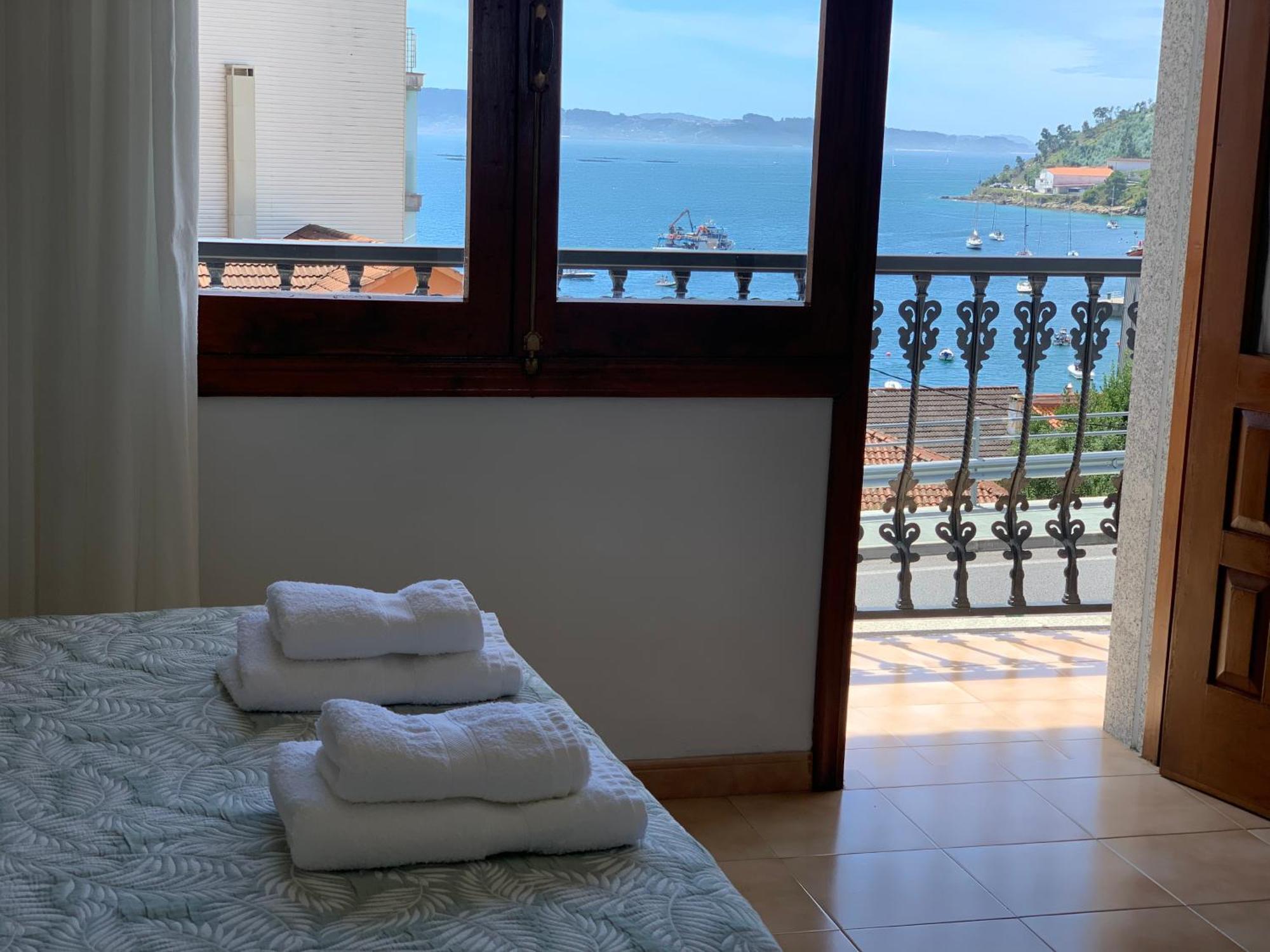 Apartamento Lb, Vistas A La Ria Raxó Esterno foto