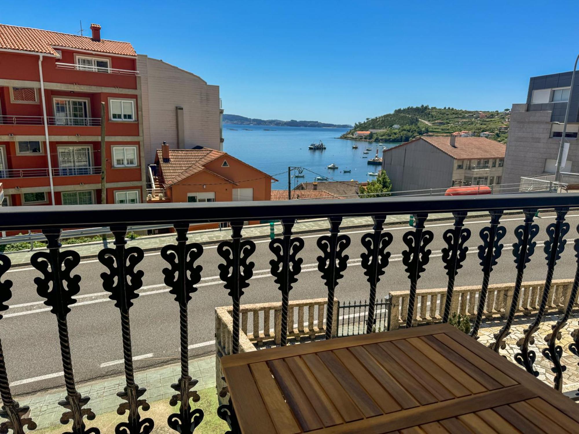Apartamento Lb, Vistas A La Ria Raxó Esterno foto