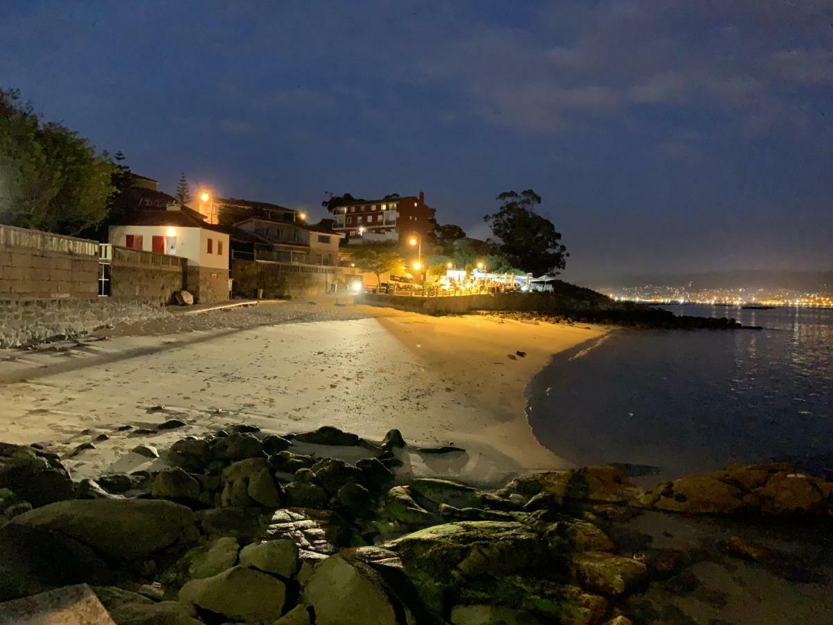 Apartamento Lb, Vistas A La Ria Raxó Esterno foto